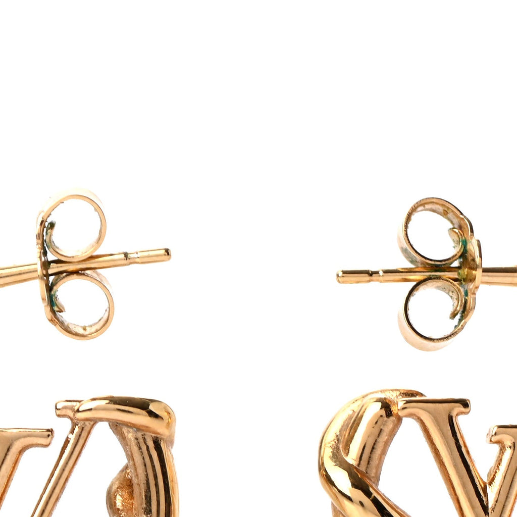 18k Louis Vuitton Garden Louise Hoop Earrings
