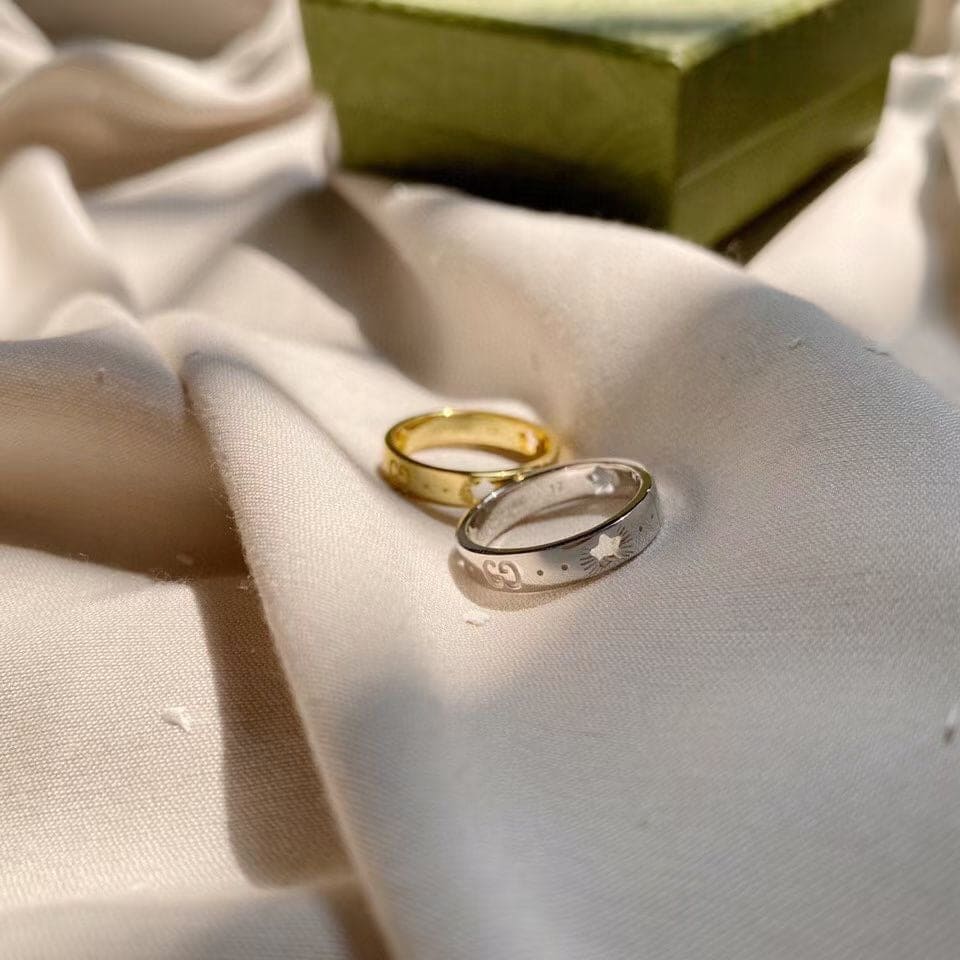 18K Double Gucci Icon Ring