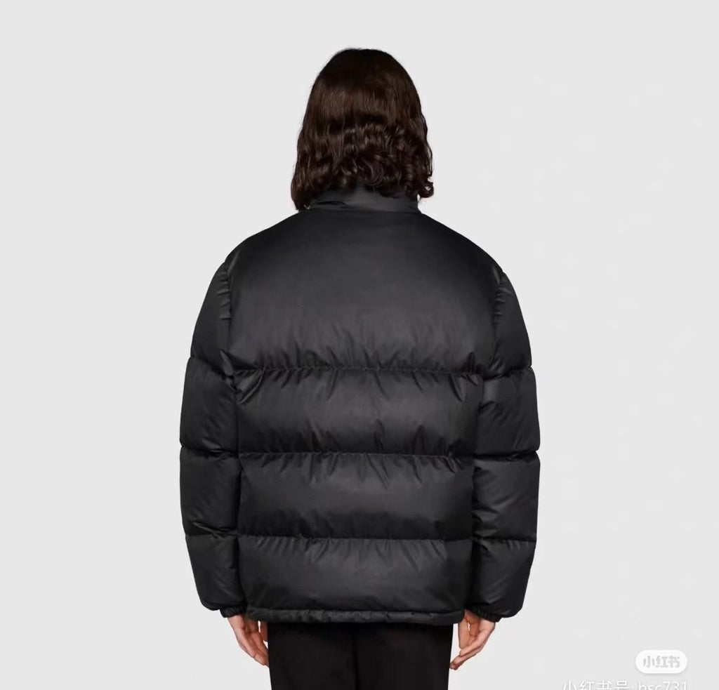 Gucci Black Quilted Puffer Jacket — context