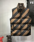 Fendi Reversible FF Monogram Down Vest — hero