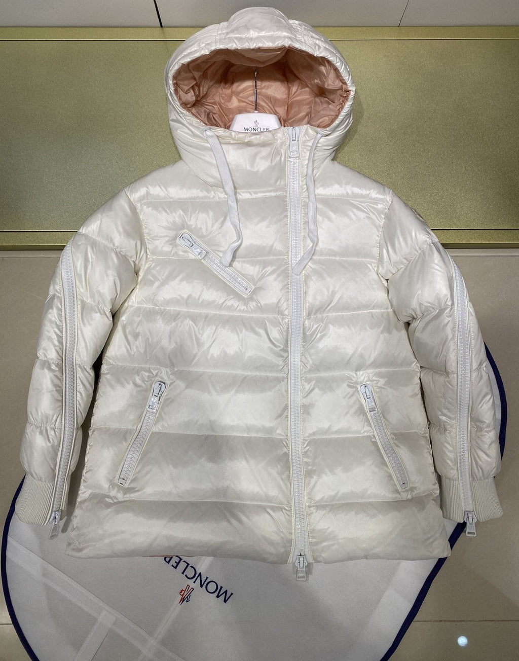 Moncler Reversible Hooded Puffer Coat — front