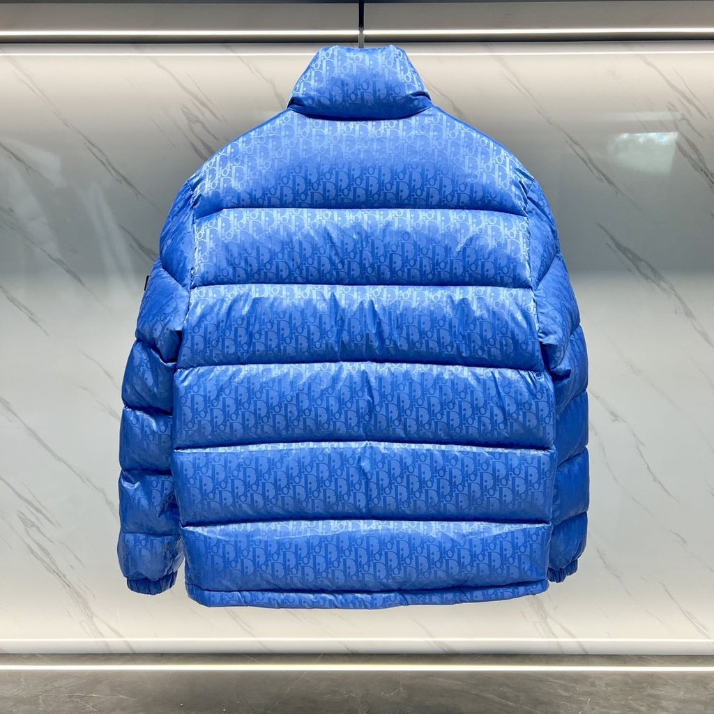 Dior Oblique Monogram Puffer Jacket — back