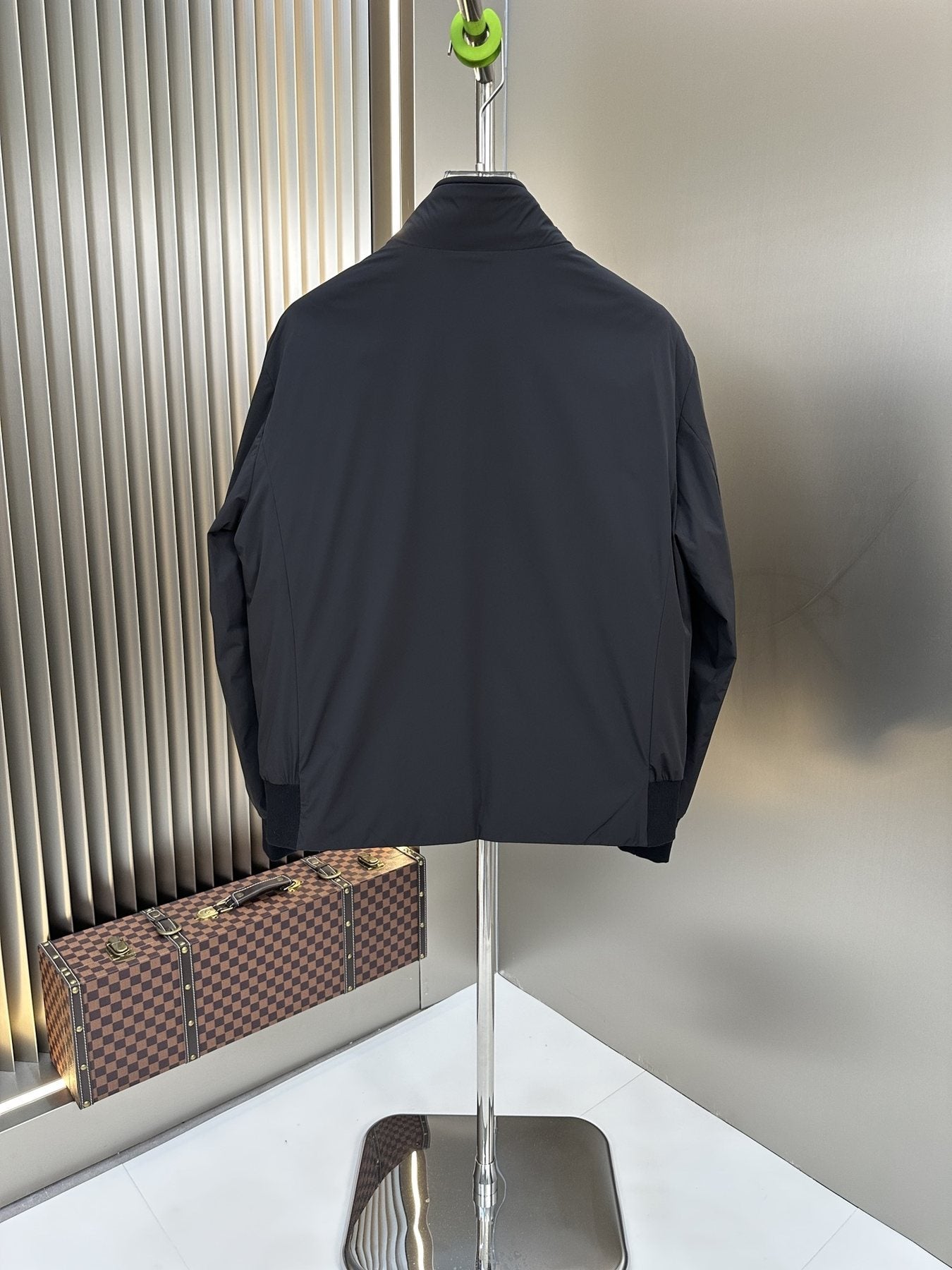 Moncler Padded Stand Collar Coat — back