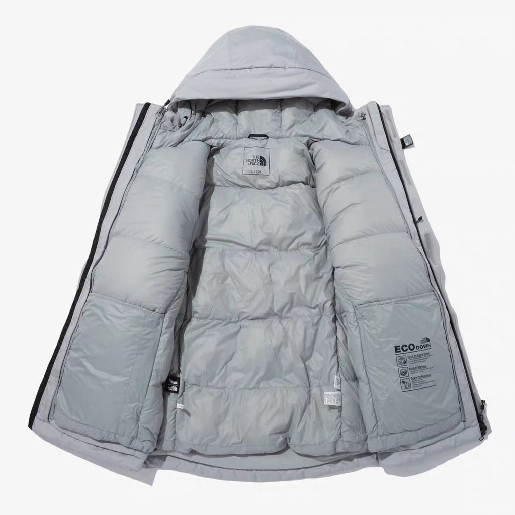 The North Face Summit Series Hooded Puffer Jacket — detail