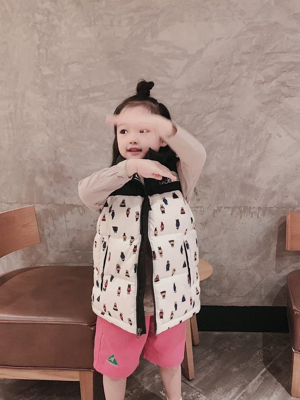The North Face Kids' Quilted Down Vest — context