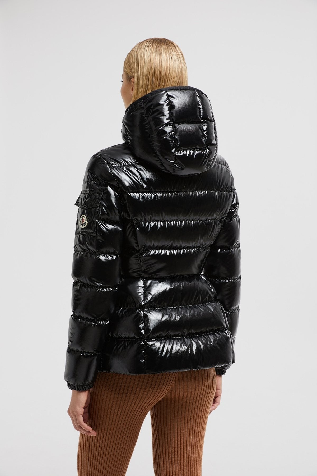 Moncler Hooded Quilted Puffer Coat — back