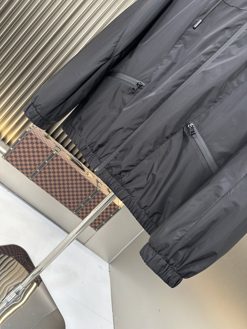 Moncler Hooded Zip Jacket — detail