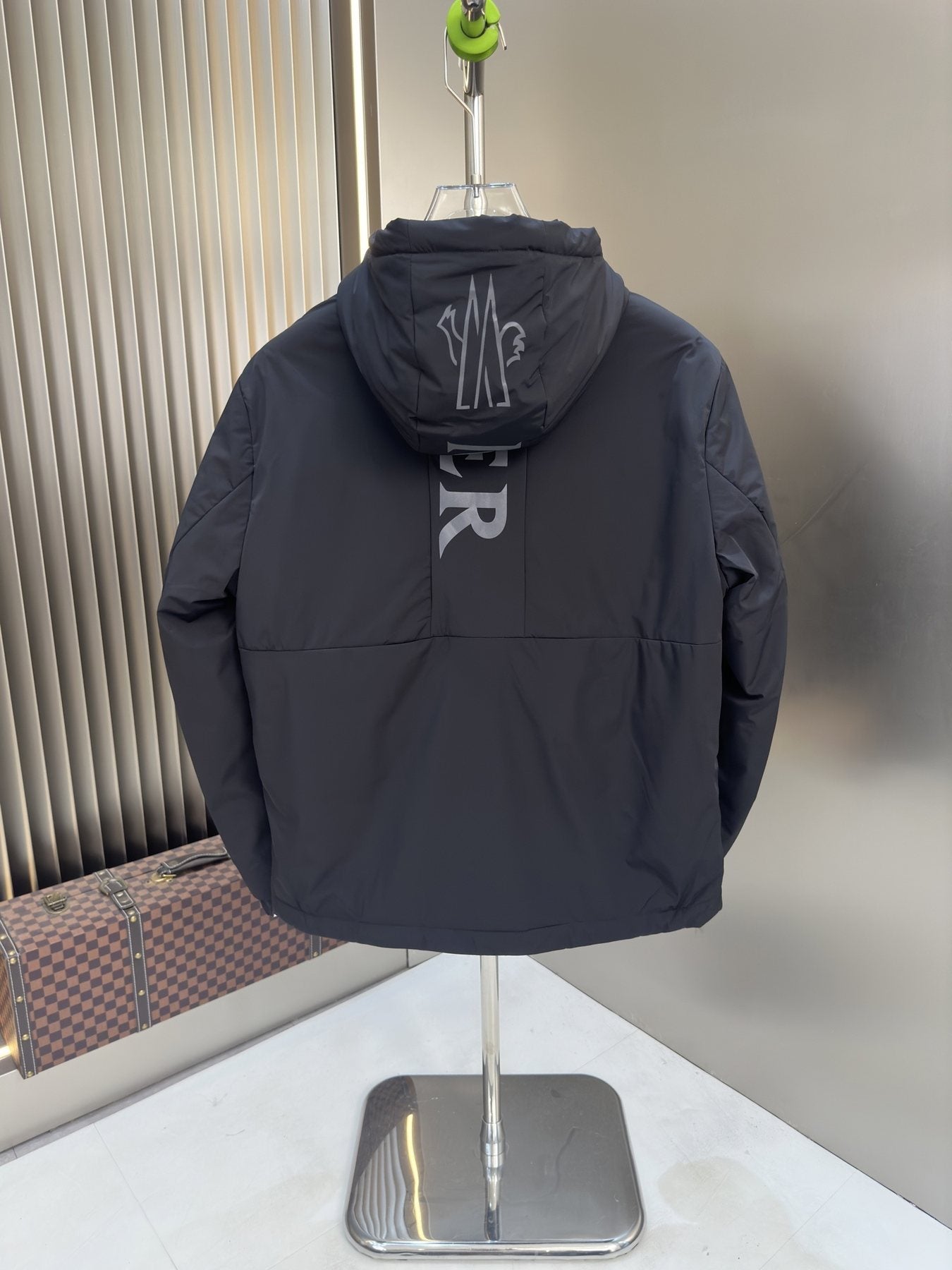 Moncler Hooded Zip Jacket — back