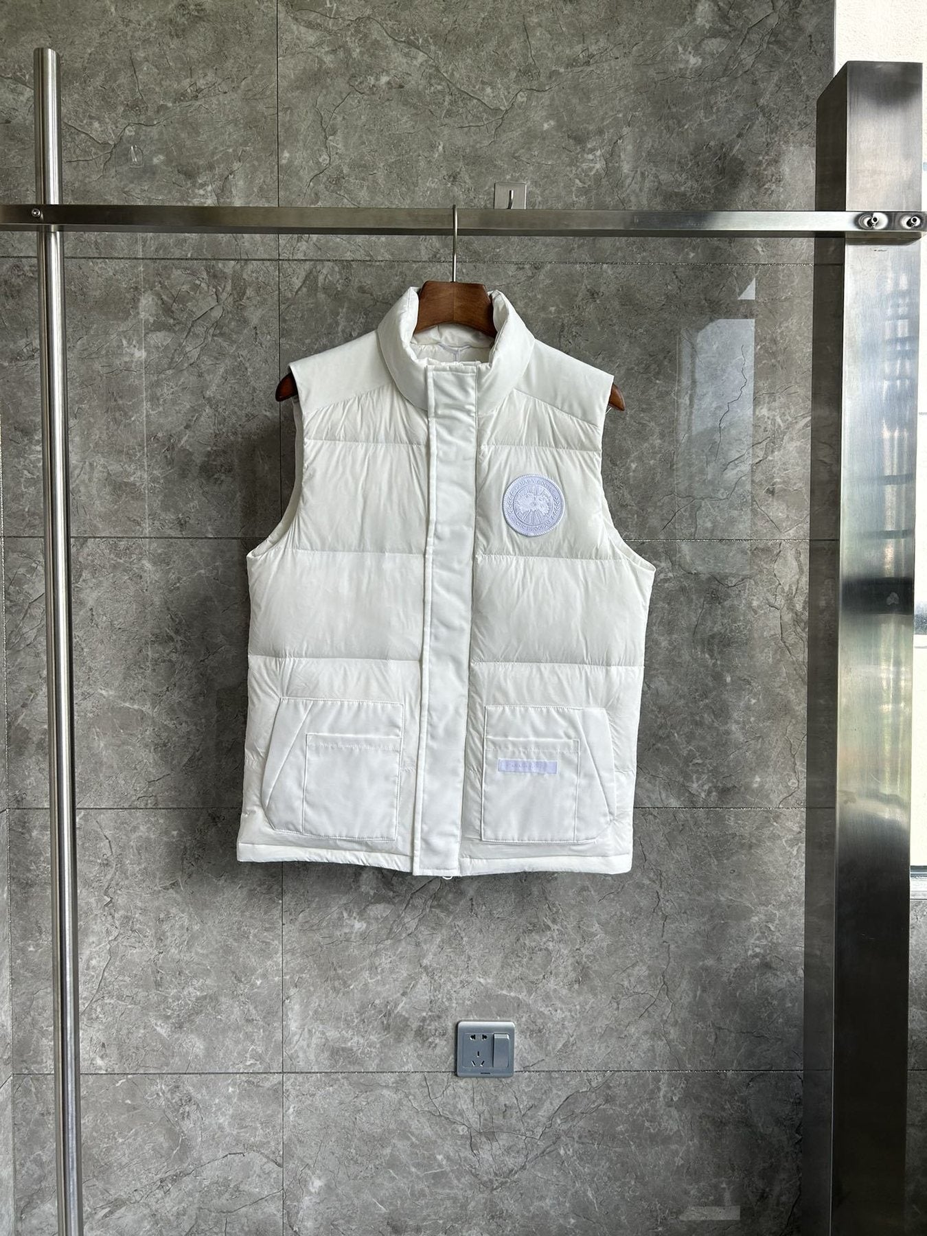 Canada Goose Men's Quilted Padded Vest — front