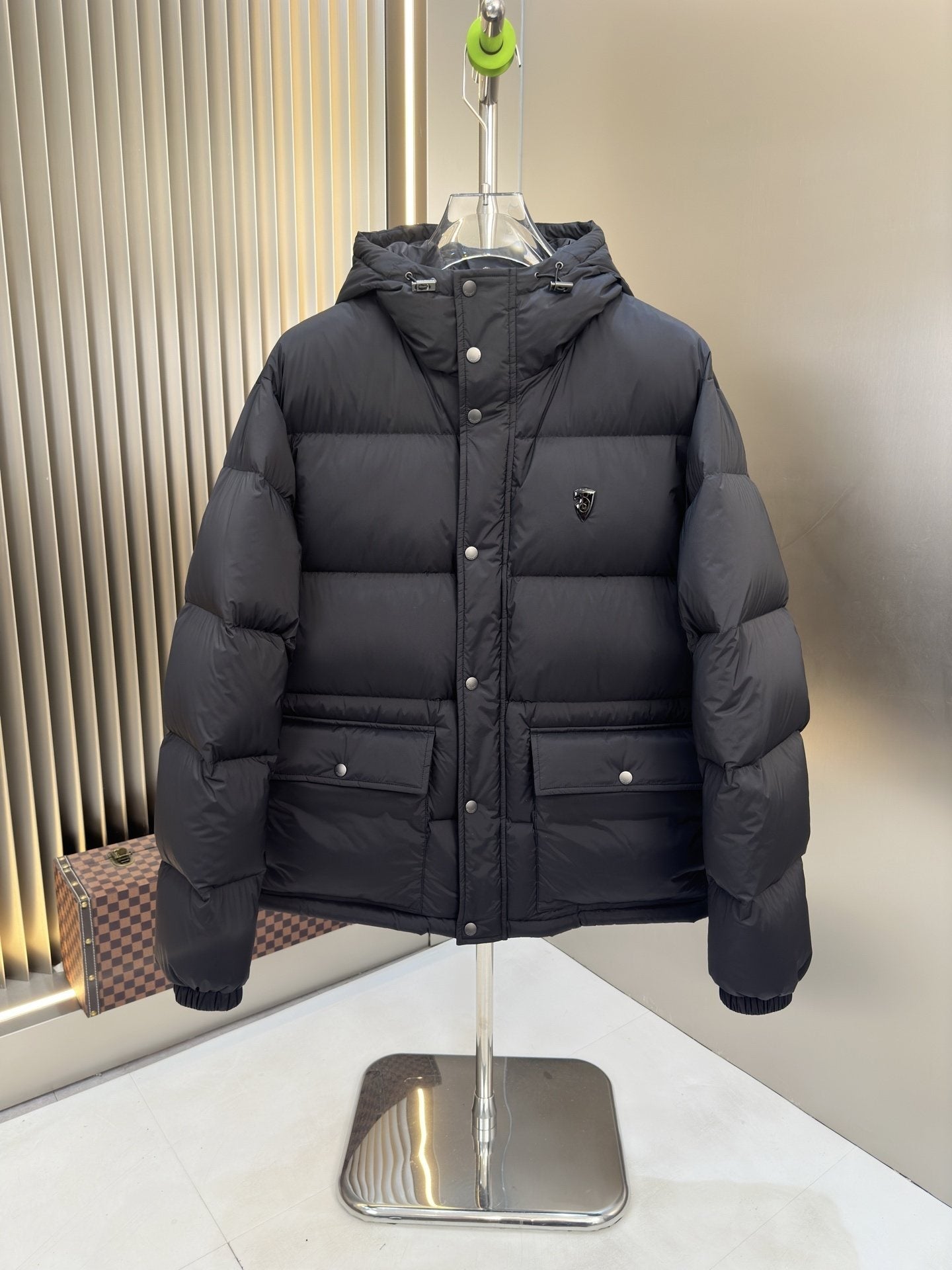 Burberry Hooded Quilted Puffer Jacket — hero