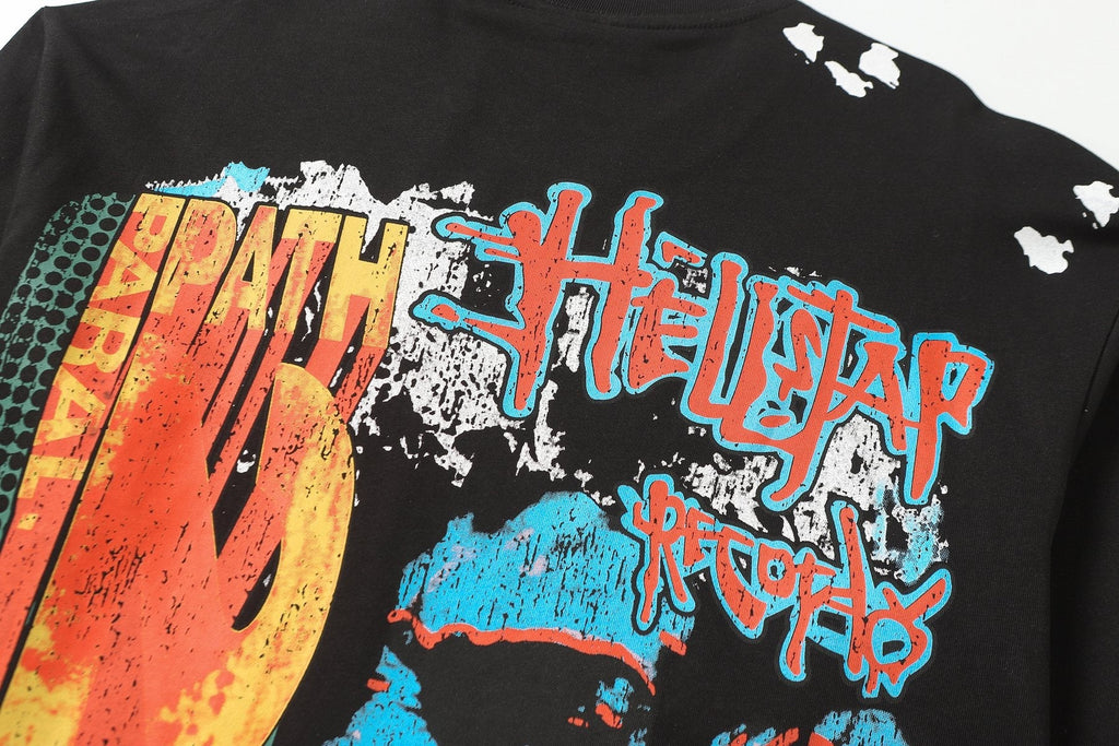 HEILSTAR Records Graphic Long-Sleeve T-Shirt — detail