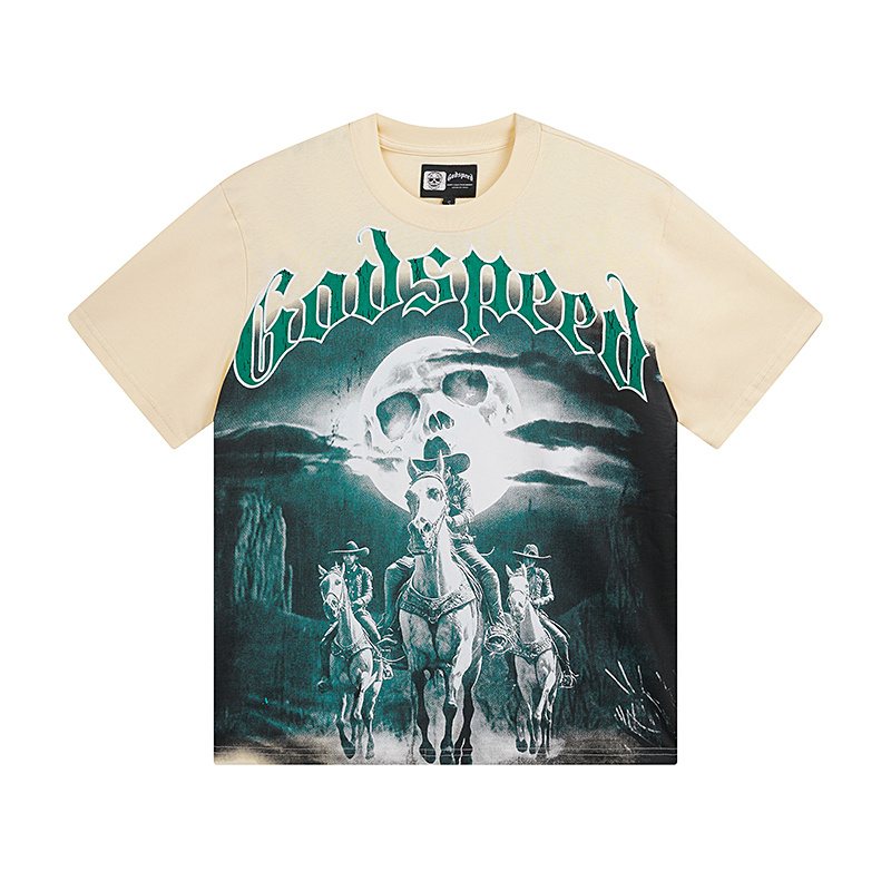 Godspeed E Pluribus Unum Graphic Short-Sleeve T-Shirt — front