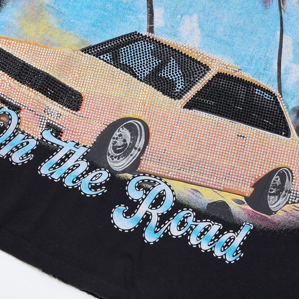Rough Play Duaa Destination Car Graphic T-Shirt — detail