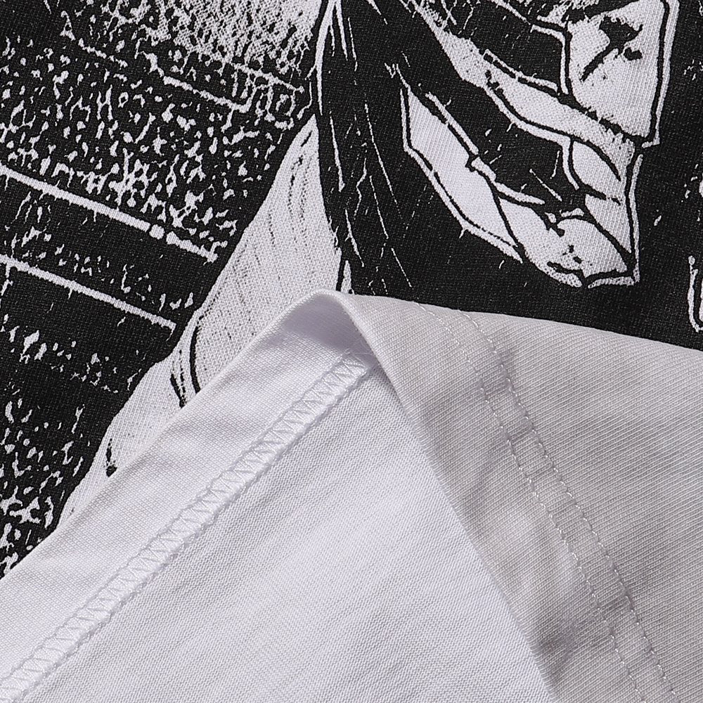 MAJESTIK Eagle Football Rhinestone Graphic T-Shirt — detail