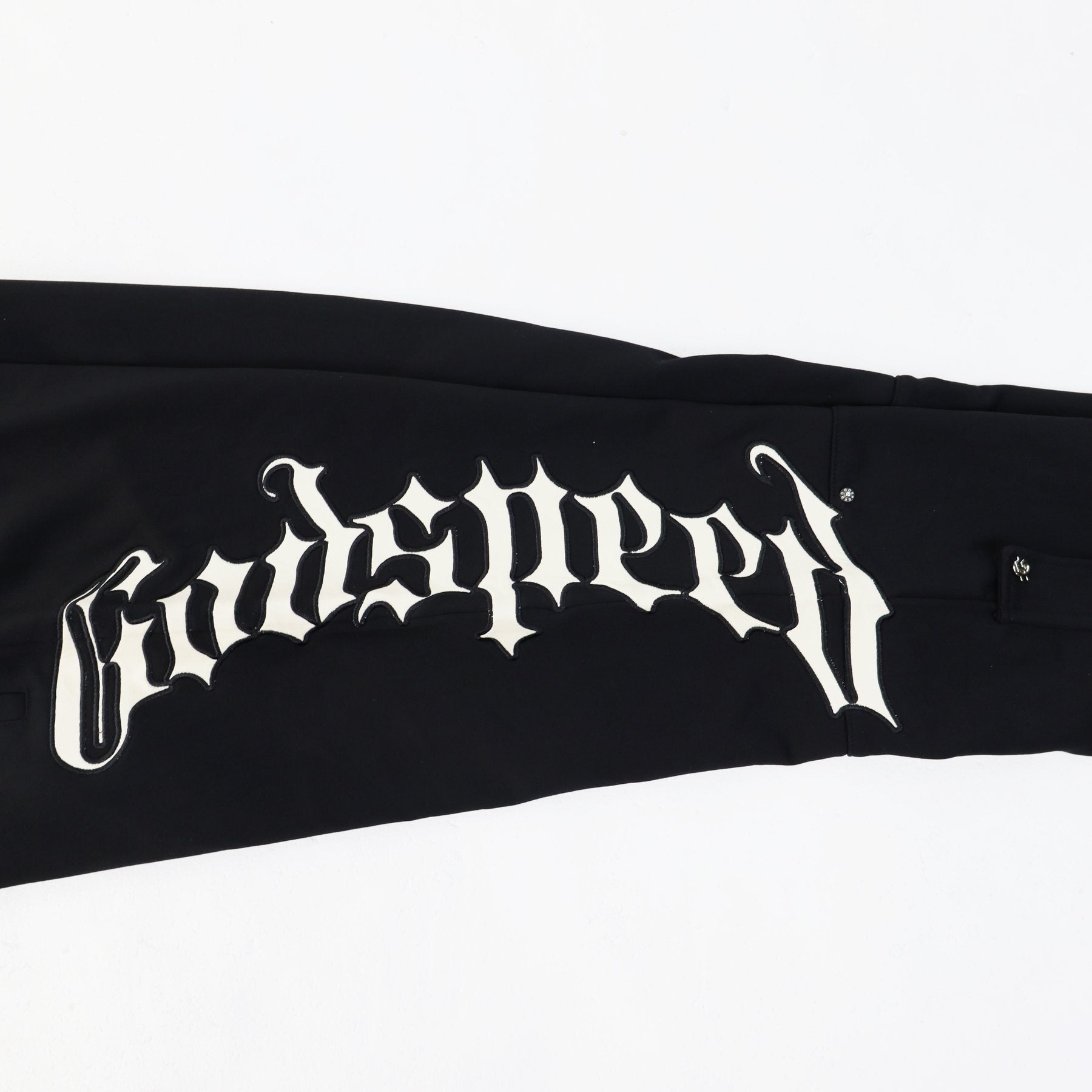 Godspeed Gothic Side Logo Sweatpants — detail