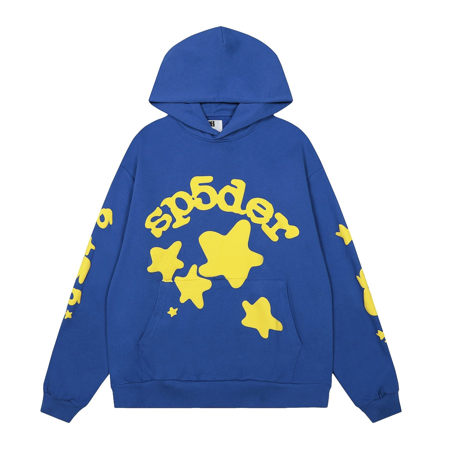 Sp5der Graphic Hoodie & Jogger Matching Set — front