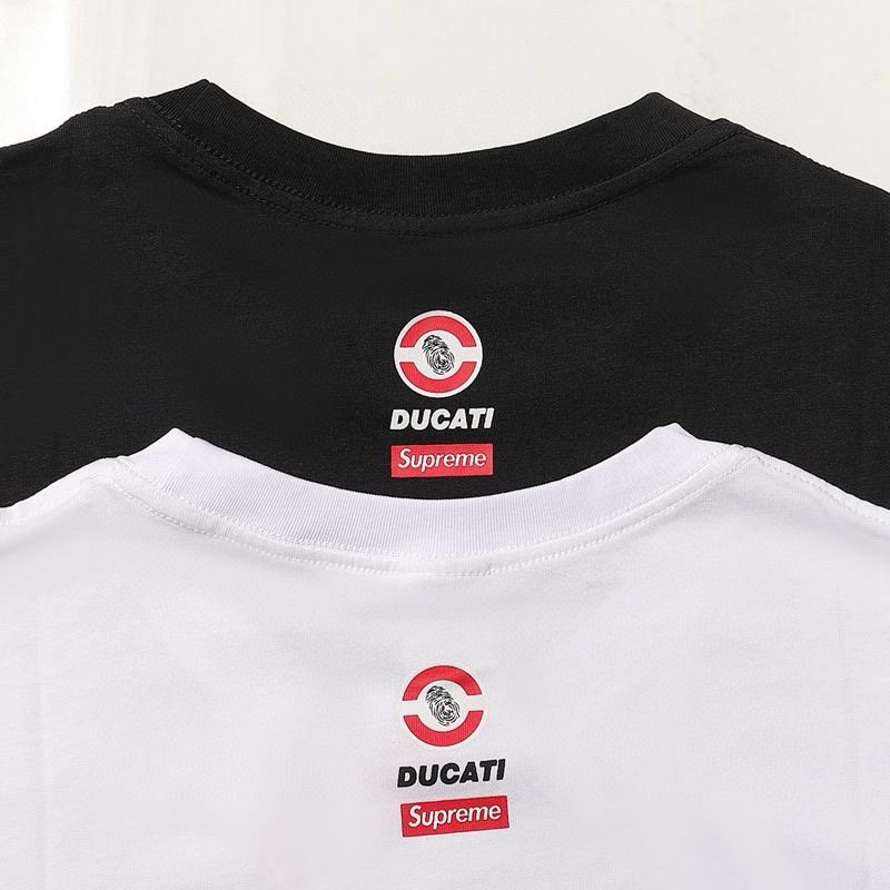 Supreme Ducati Racing Graphic T-Shirt — neck_label
