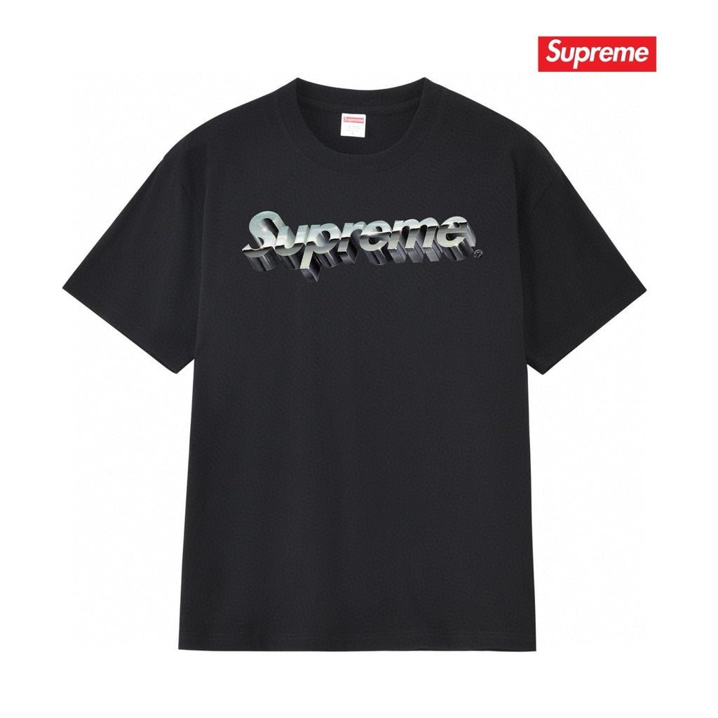 Supreme Metallic Wordmark Graphic T-Shirt — hero