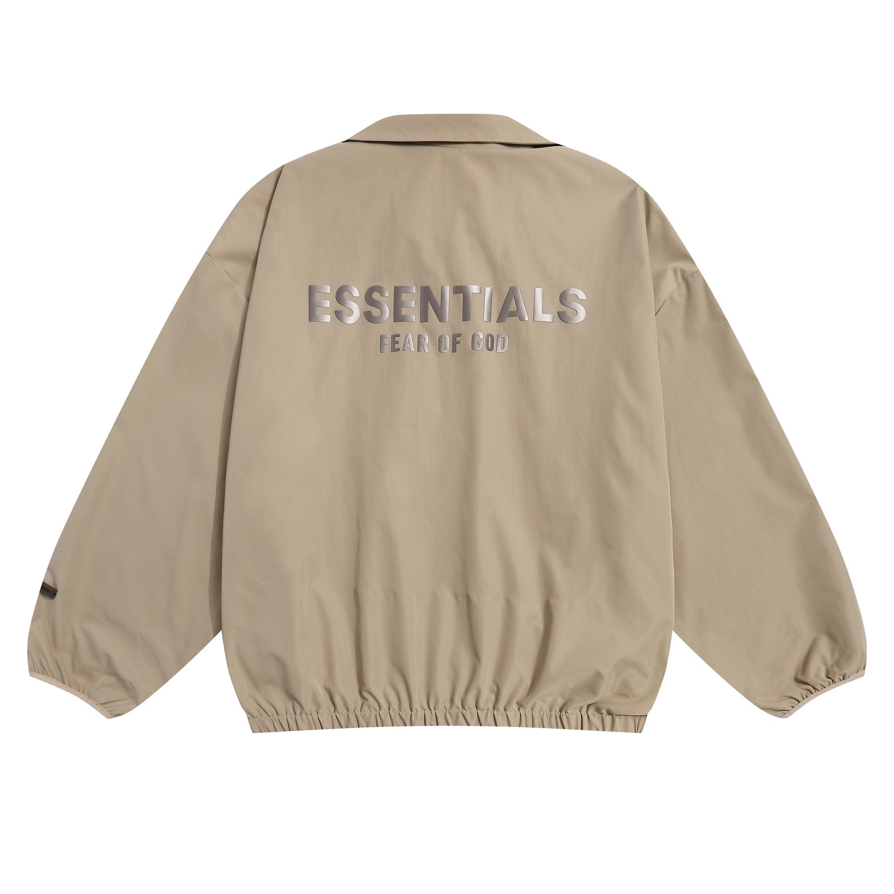 Fear of God Essentials Back Graphic Half-Zip Windbreaker — back