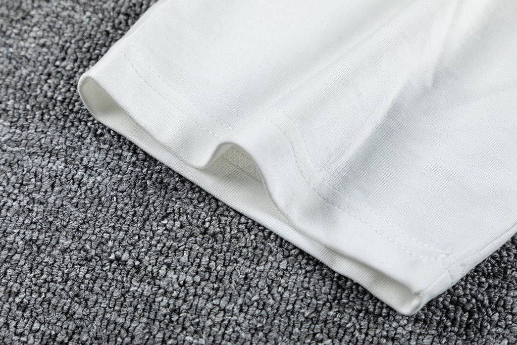 GUAPI Racing Geometric Short-Sleeve T-Shirt — fabric_closeup