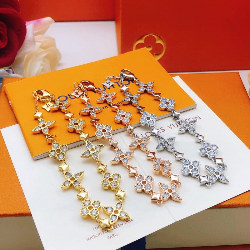 18K Louis Vuitton Idylle Blossom Monogram Bracelet