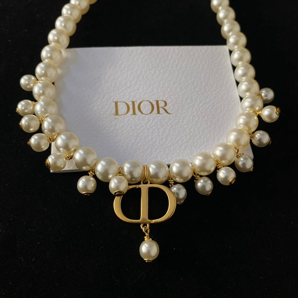 18K Dior Pearls Necklace