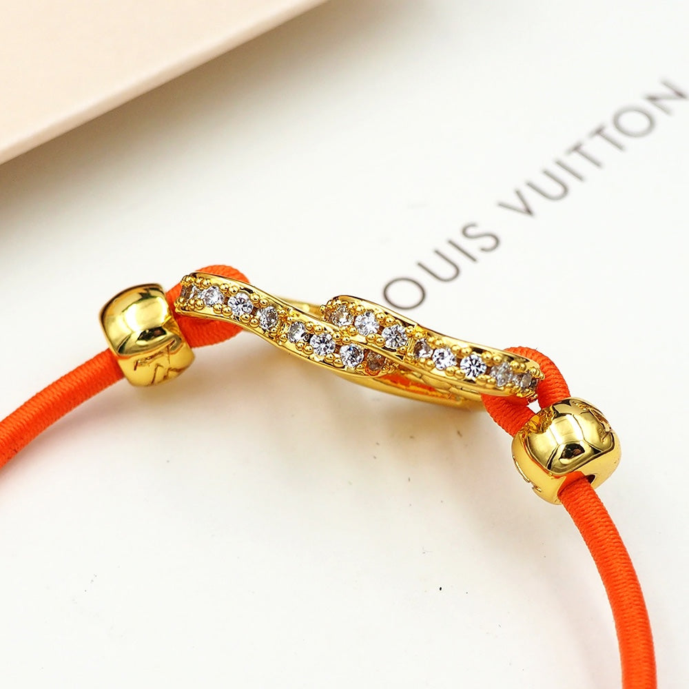 18K Louis Vuitton My Love Orange Bracelet