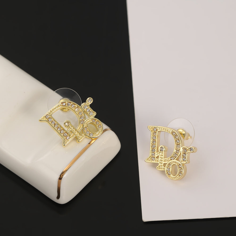 18K Dior Tribales Diamond Earrings