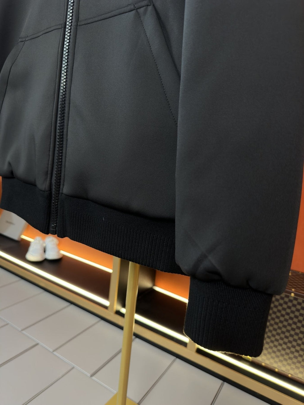 Burberry Reversible Hooded Puffer Jacket — detail